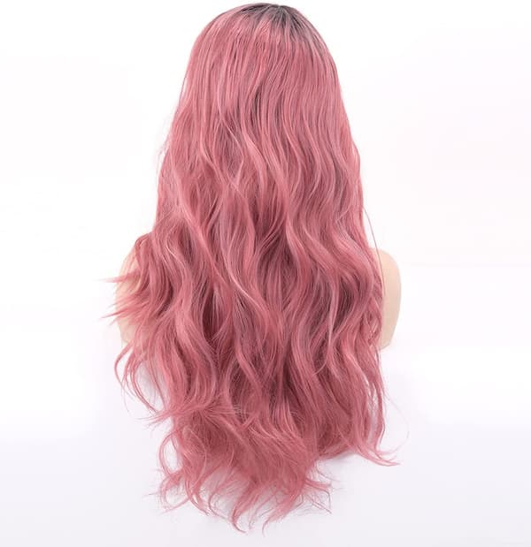Brun damperuk med rosa gradient