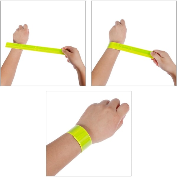 Snap-armbånd, Snap-armbånd, sikkerhedsarmbåndslegetøj til børn, lysegrøn