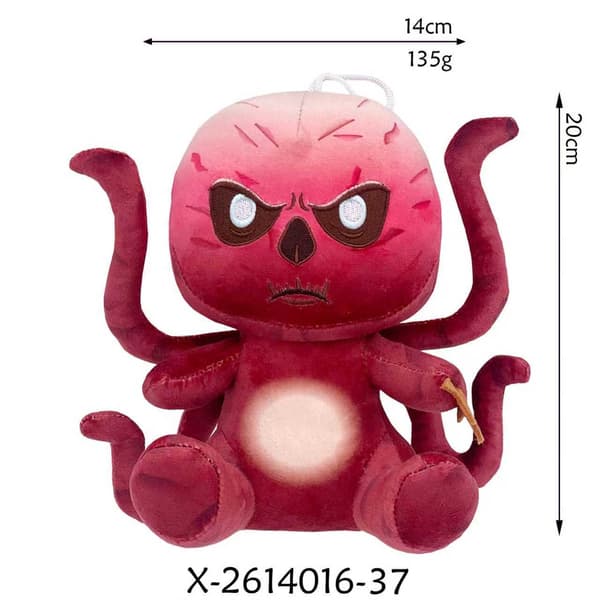 Stranger Things Demogorgon pehmolelu Four-tentacled red monster