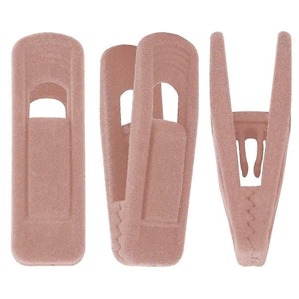 Sammetshängare Clips 20-pack, halkfria sammetsclips, hållbara