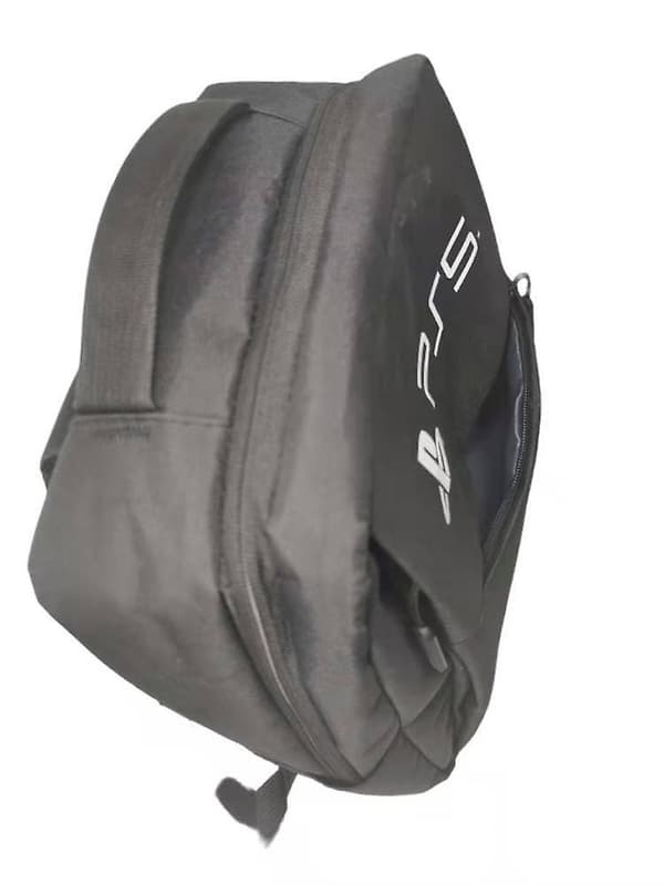 Ryggsekk Canvas Bærevesker For Ps5 black