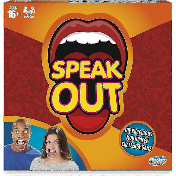 Speakoutgame Morsom Tricky Braces Leke Tale Språk Utfordring Spill Speak Out Braces Tricky Spill Rekvisitter