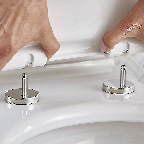 1 Par Toilet Sædehængsel, Toilet Sæde Hængsel Beslag, Toilet Sæde Beslag Del Top Beslag Universal Beslag Bolt Udvidelse
