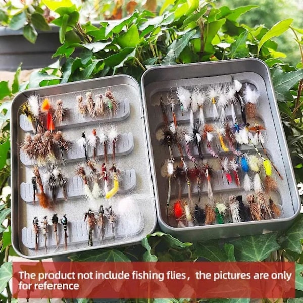 Flueboks, ørredfluekrogboks, dobbeltsidet flueboks, flueboks, fluefisketilbehør trout B