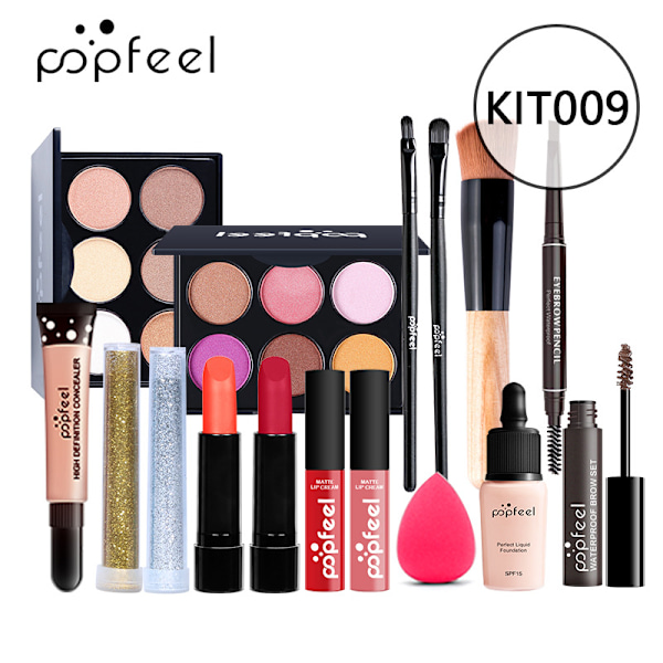 2025 Multifunksjonell Sminkepung Sminkegave KIT009
