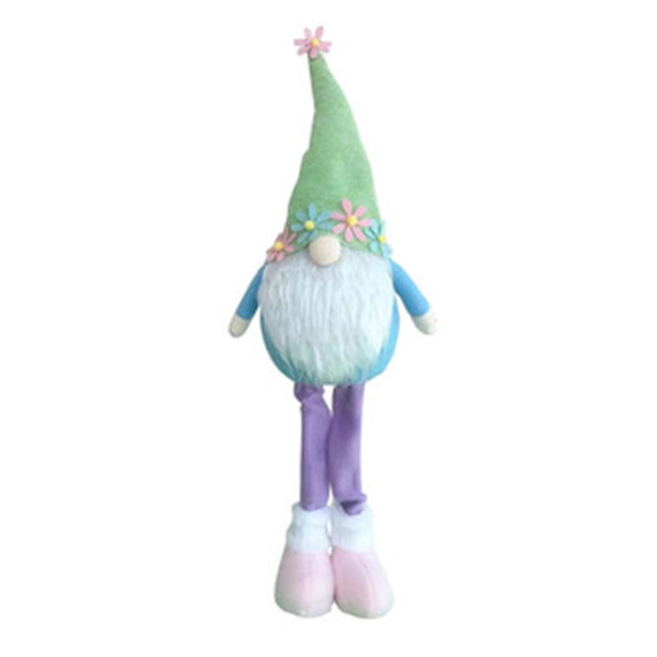 Påsk Gnome Tomte Nisse Svensk Elf Ansiktslös För Dockhem Gård Kök Dekorationer B