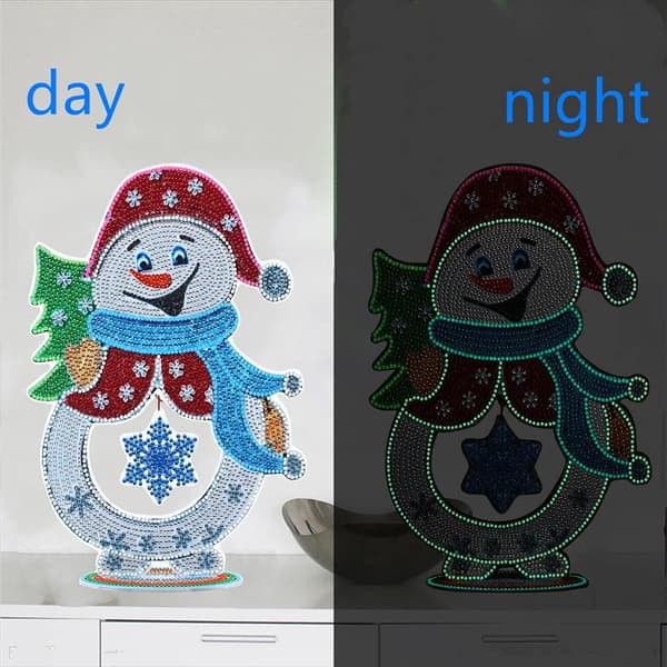DIY 5D Mosaikk Krystall Diamantmaleri Julenisse Håndverk