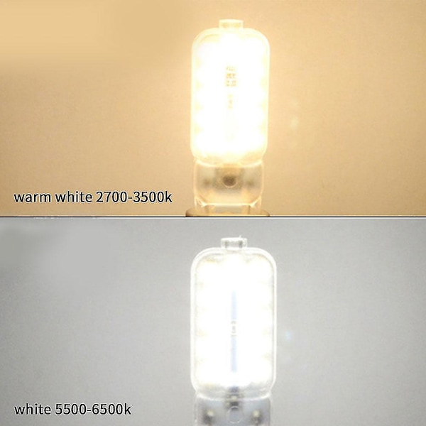 220v Himmennettävä LED-lamppu Kristalliriipuksen Vaihtoon 22 LEDS Warm White