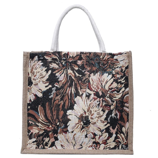 Canvas Tote Bag For Women Aesthetic Cute Tote Bags Inspirational Gifts For Women Beach Bags Reusable Grocery Bags A916-961 Black