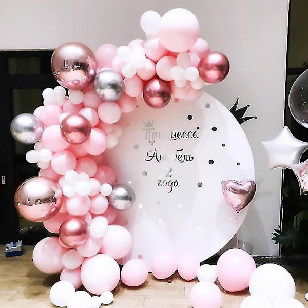 Macaron Ballon Girland Bue Kit Folie Metal Ballon Til Babyshower Bryllup Glad Fødselsdagsfest Dekoration Børn Voksne K