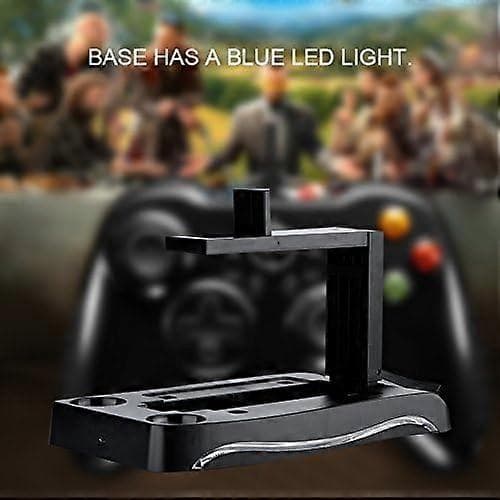 Ladesation til PS4 VR, 4 i 1 VR Headset Stativ med 2 Gamepad Controllers Ladestav til PS4 VR PS Move