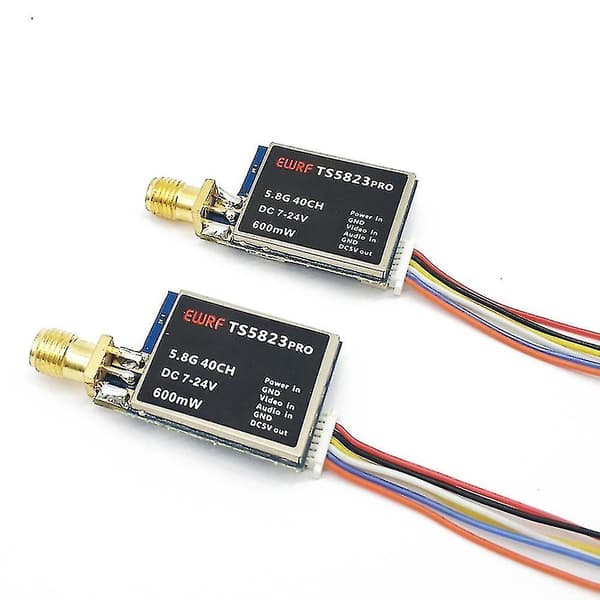 5.8g 600mw 40ch Mini Videooverførsel til Fpv Quadcopter Transmission Transmitter Antenne Fpv Cros