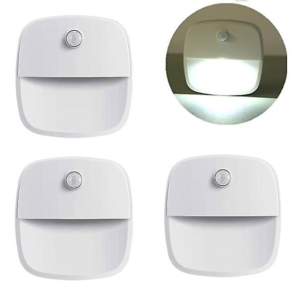 1/3st rörelsesensorljus LED-nattlampa White light x3