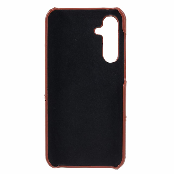 Samsung Galaxy S24+ fodral PU+PC Anti-Drop telefonfodral med 2 kortplatser Coffee