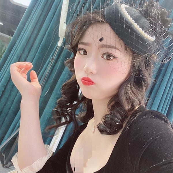 Nät Slöja Huvudbonad Rosett Fjäder Pärla Fascinator Hatt Cocktail Kostym