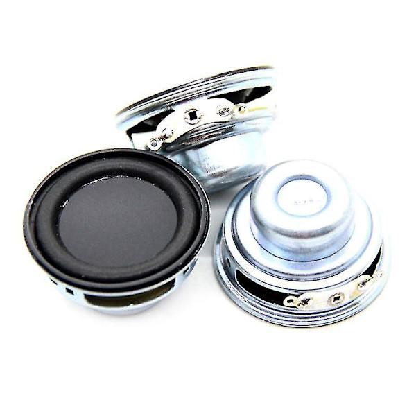 2 st Audiohögtalare 4 5W 40mm 1,5 tum Full Range Multimedia Högtalare Högtalare DIY Ljud Mini Högtalare för Hemmabio
