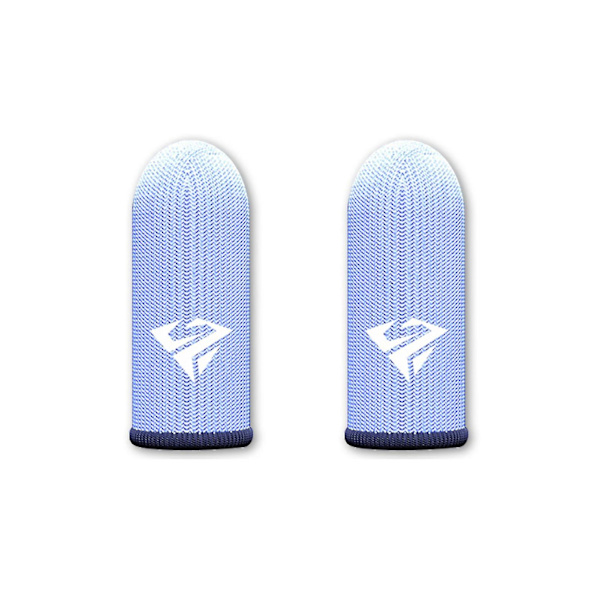 Svettebestandige tommelhansker 2 par med boks Gaming Finger Sleeve Anti-skli for Pubg Fingertuppdeksel