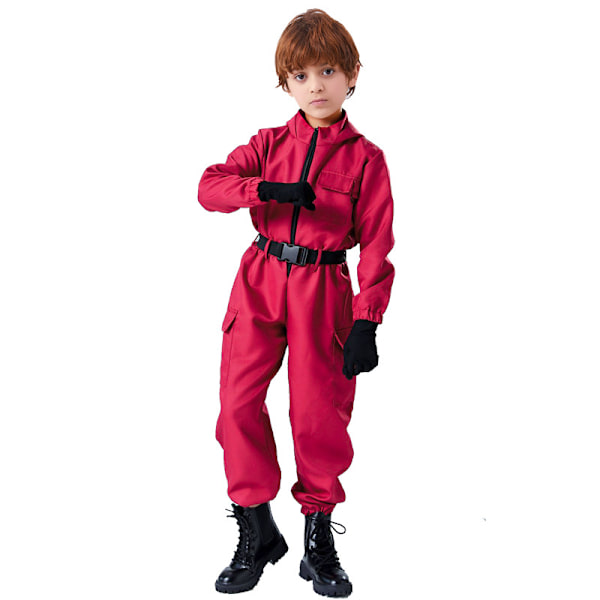 Børne Blæksprutte Spil Fest Cosplay Kostumer Maskerade Kostumer S(100-110CM)