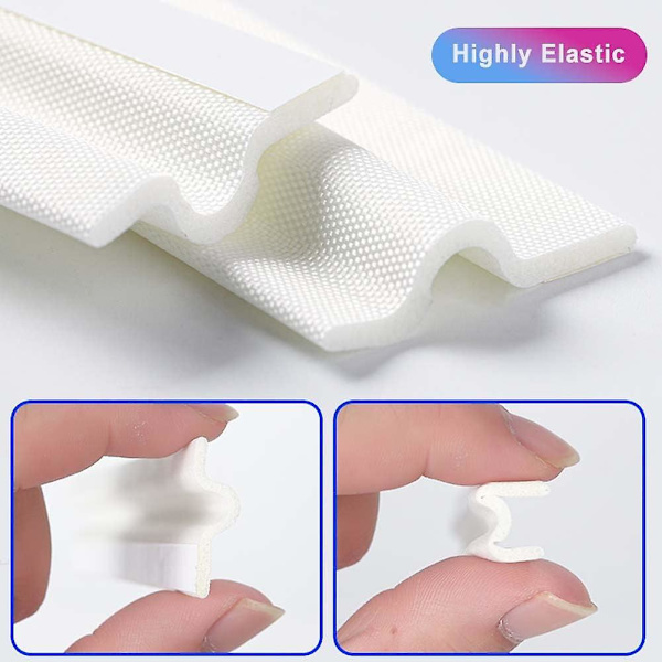 10M Fönster Drag Excluder Självhäftande Dörr Isolering Tätningslist, Fönster Drag Excluder Skumtejp
