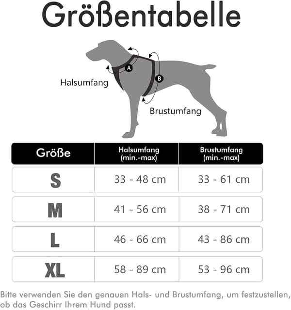 Trækfri Hundesele Åndbar Brystsele Sele til Hunde Hvalpesele Reflekterende Striber Sikker Guide Justerbar Blød Sort L
