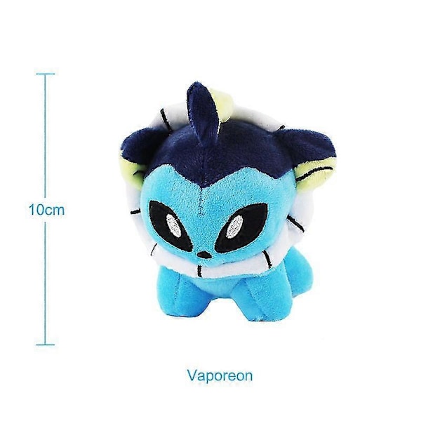 40 tyyliä Anime-nukke Poliwag Bulbasaur Charmander Lapras Snorlax Täytetty Pehmolelu Joululahja lapsille 10cm Vaporeon