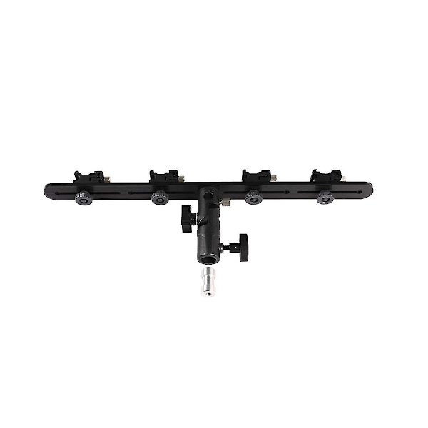 Flash Base Reflektor Flash Guide Fotografi Fyldlys Stativ Telefon Multi-position Live Streaming Glide Stativ, b