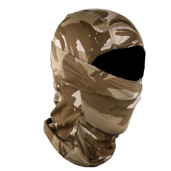 Unisex kamouflagemönstrad utomhuscykelbalaclava halsvärmare mössa hel ansiktsmask #12