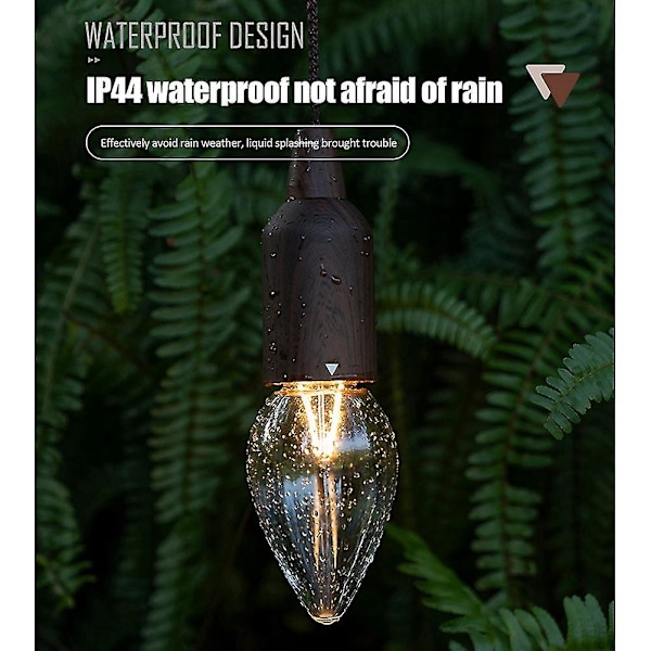 Utomhus Campinglampor Retro Belysning Led Kabellampor Multifunktionella Atmosfärslampor Nattlampa