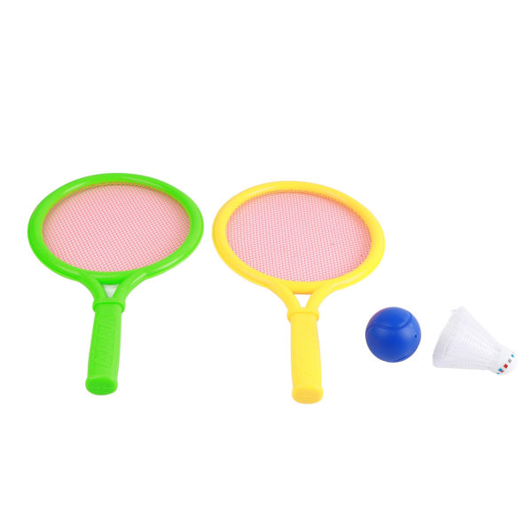 Udendørs plastik 2 typer tennisketchere med indendørs børns pædagogiske sportsspil gavelegetøjssæt