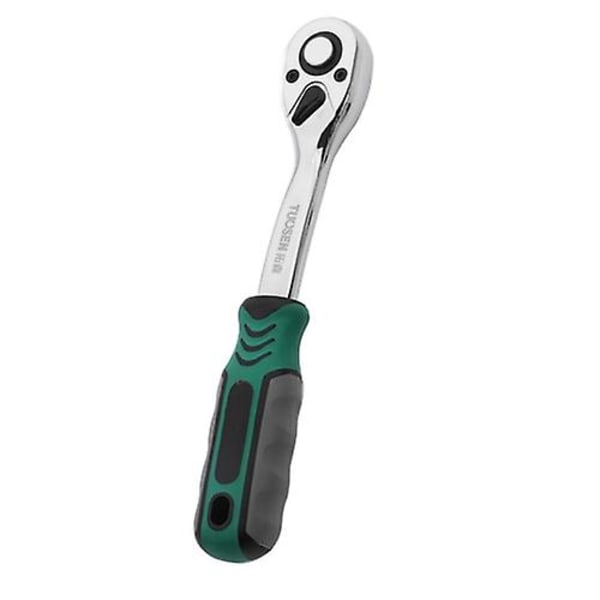 Quick Release Socket Wrench Curved Handle Ratchet Wrench, Size: L