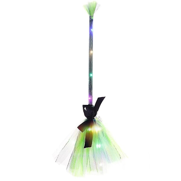 Lighted Halloween Witch Broom Plastic Broomsticks Cosplay Supplies Decoration BR09 Centipede 3