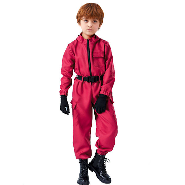Børne Blæksprutte Spil Fest Cosplay Kostumer Maskerade Kostumer M(110-120CM)