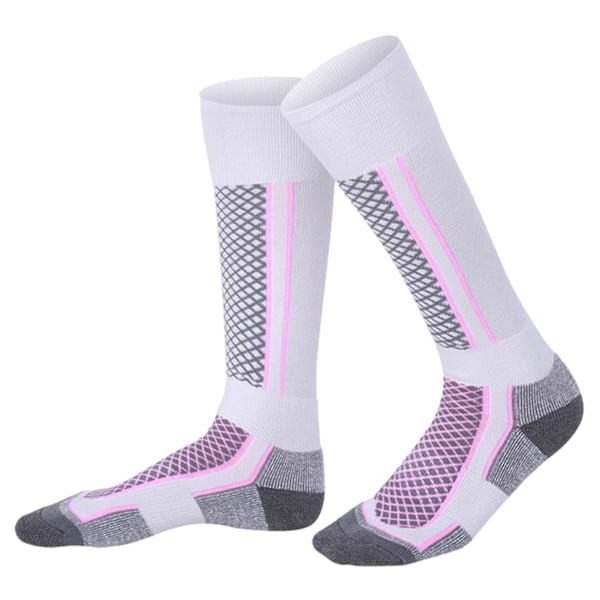 1 Pair Winter Men Women Outdoor Sports Snowboard Cotton Thermal Warm Long Ski Socks