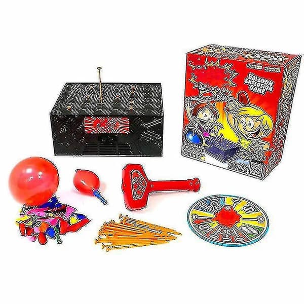 Blast Box Knock Box Trick Spoof Foreldre-barn Interaksjon Vent Leke Large size H21cm