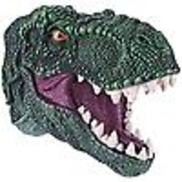 Dinosaurukset Käsinukkekäsineet Jurassic Double Crown Dragon Head Lelut Realistinen roolipeli