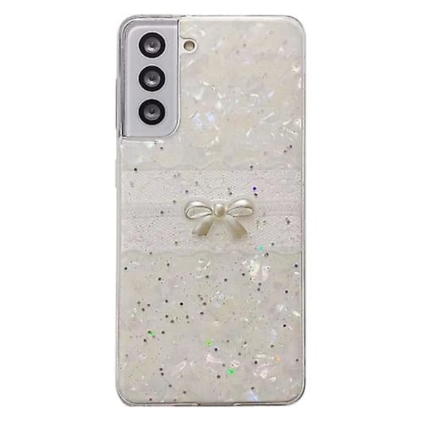 For Samsung Galaxy S21 5g Shell Pattern Bow Tpu Phone Protective Case