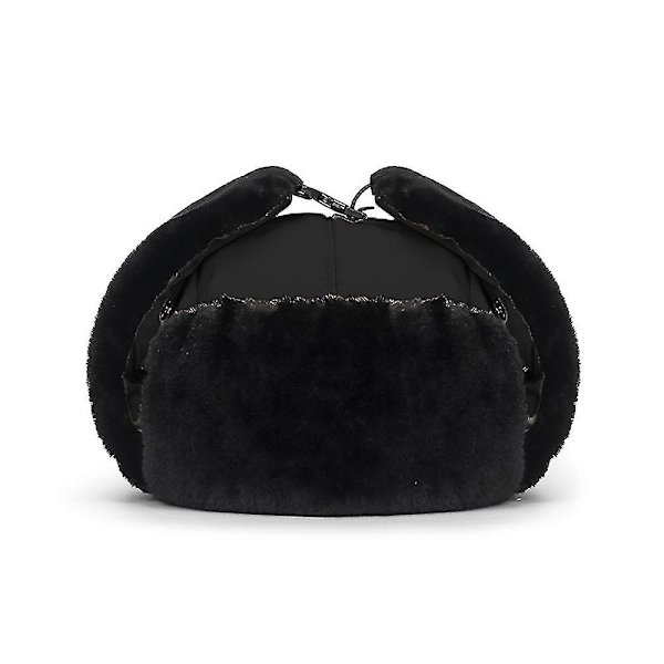 Hattu Auringonsuoja Lumilautailu Balaclava Huppu Miehille Ja Naisille Black
