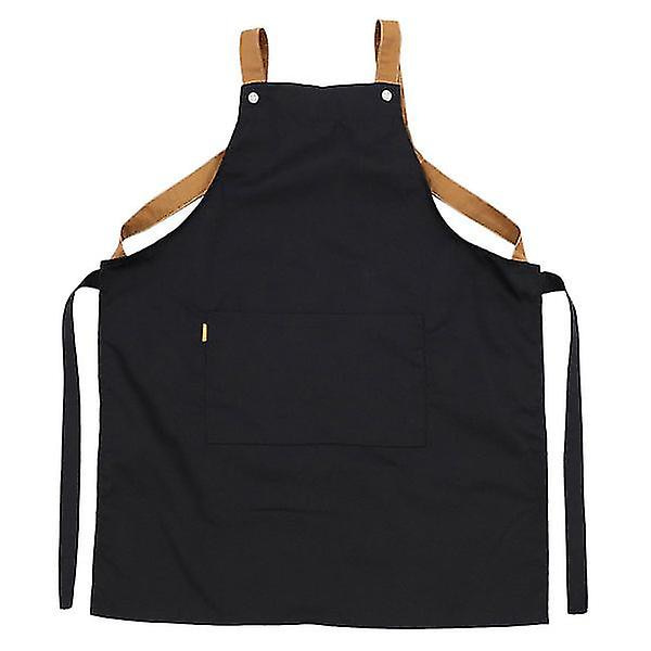 Cafe Shop Forkle, Husholdningsforkle, Slitesterk Forkle, Restaurant Forkle, Blomsterhandler Forkle Black