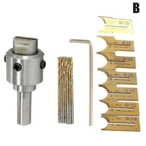 Pärlborrträpärltillverkare Frässet Woodworking Tool Kit A A