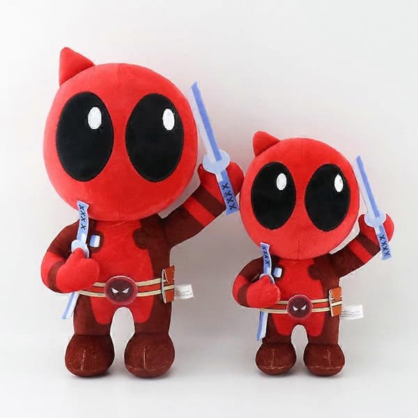 Deadpool & Wolverine Plussjdyr Deadpool Dukke Barn Gave Deadpool C 23CM