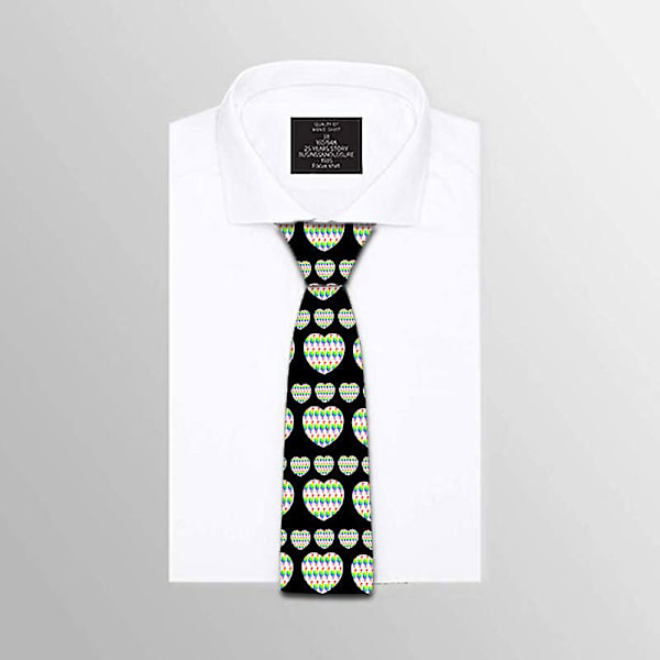 Solsikke Print Slips Mænd | Solsikke Tilbehør | Nylon Bryllup Halsbind - Mode style5