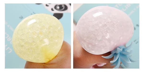 Fidgetleksaker Sensoriska leksaker Tryckboll Ananas Frukt CE-godkänd Pink Pink