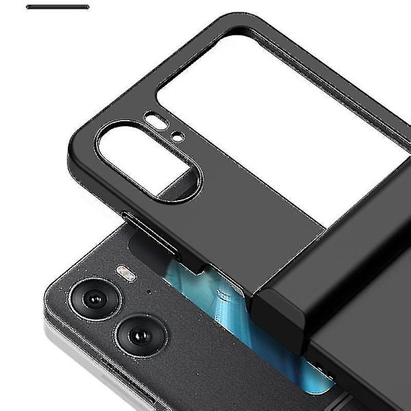 Skyddande Skal för Oppo Find N2 Flip 5g - Hård PC med Skydd för Gångjärn -gt Yellow