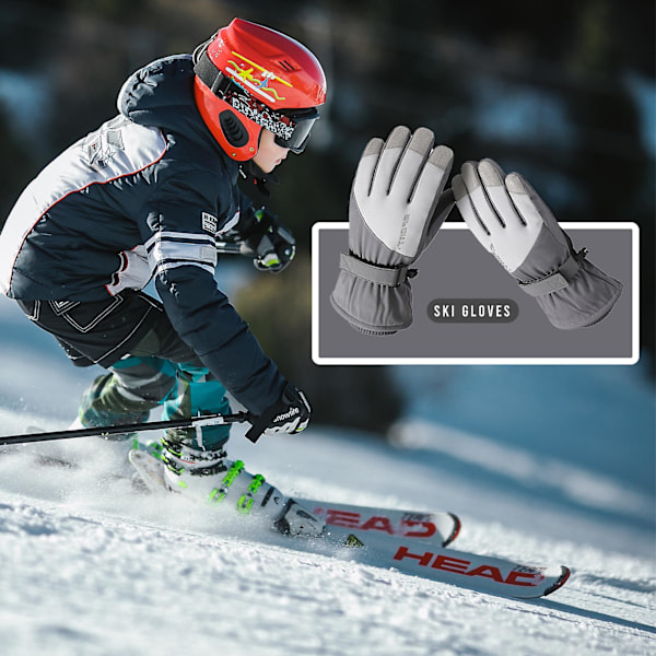 Termiska Sporthandskar Hudkänsla Ytridverktyg För Kvinnor Vinteraccessoarer A-910 Extended Dark Gray