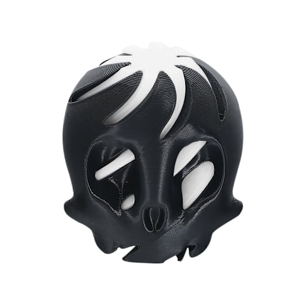 Decompression Push Push Music Printing Tides Play Decompression Artifact Spiralss Three-dimensional Children's Puzzle Skull Decoration B