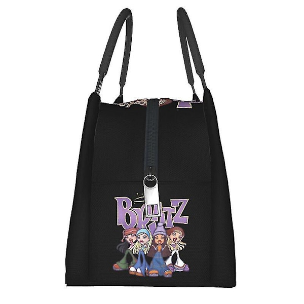Bratz Doll Isolerad Lunchväska För Kvinnor Bärbar Cartoon Tv Film Kylare Termisk Lunchlåda Strand Camping Resor 20