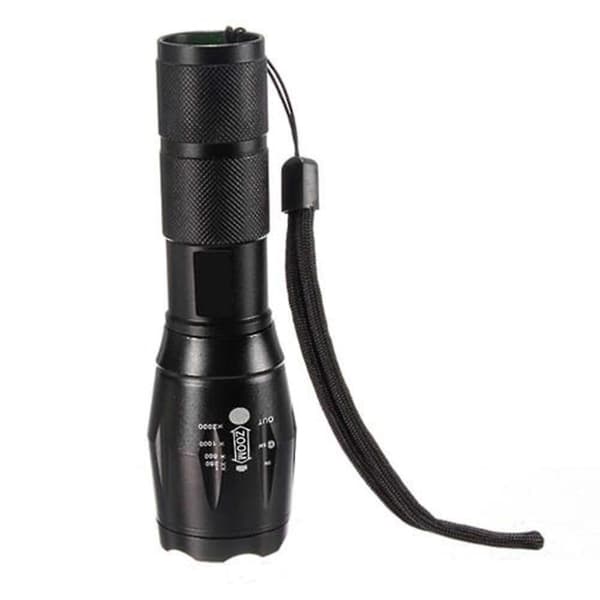 Zoomaava 5-tilainen LED-taskulamppu ulkoilun retkeilytaskulamppu Super Bright Light