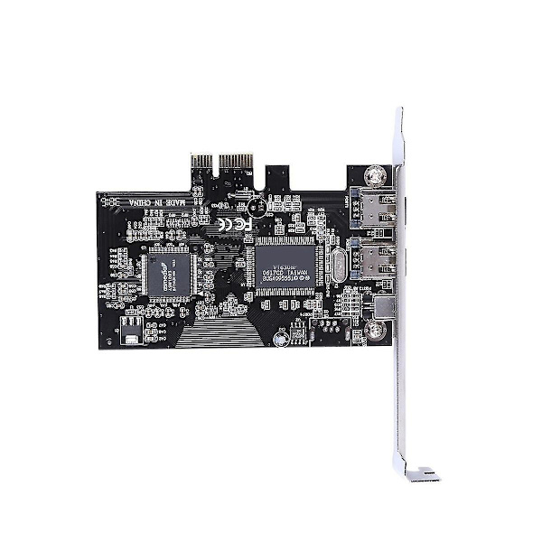 PCI-e 1x til 16x 1394 DV Video PC Capture Udvidelseskort med 6-pins til 4-pins til Firewire PCIe Kort Desktop Computer