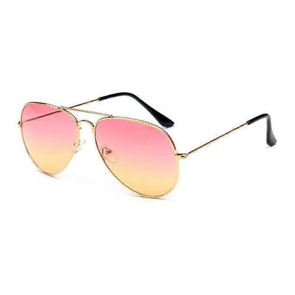 Klassiska Retro Pilot Ocean Goggles Solglasögon För Kvinnor Män Unisex Metall Röda Solglasögon Sommar Körning 3025 Glasögon Shades 2022 C8
