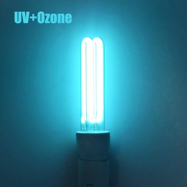 25w E27 Uv-desinfektionslampe kvartsrør 254nm Uvc-sterilisering med ozon 360 ​​belysningsvinkel Cisea